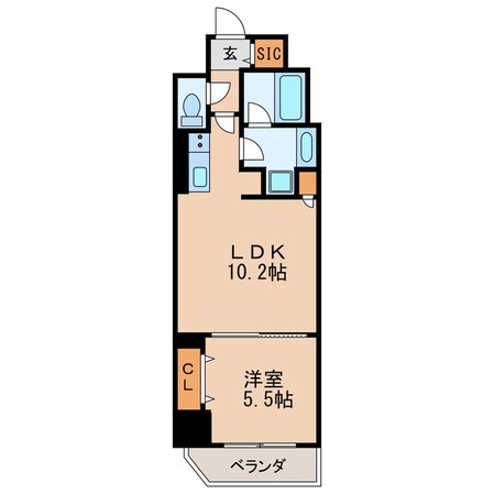 新栄アイサンメゾンの物件間取画像